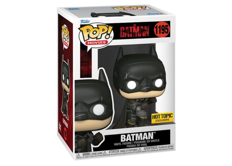 Funko Pop! Movies The Batman (Batman Battle Damaged) Hot Topic Exclusive Figure #1195