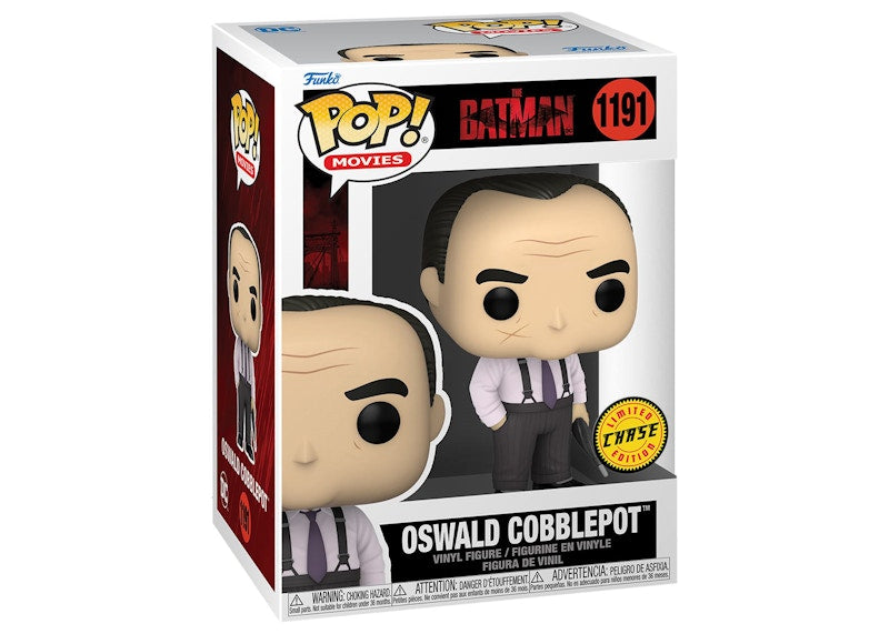Funko Pop! Movies The Batman Oswald Cobblepot Chase Exclusive Figure #1191