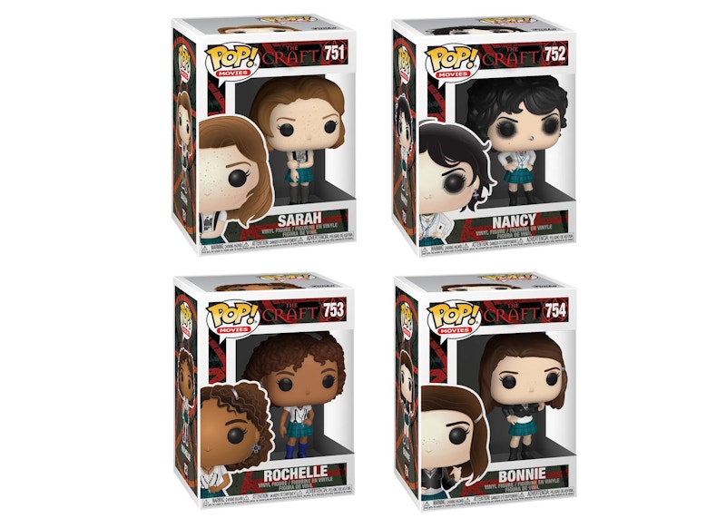 Funko Pop! Movies The Craft Sarah/Nancy/Rochelle/Bonnie Set of 4