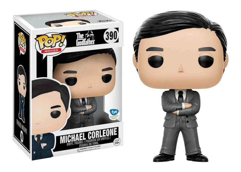 Funko Pop! Movies The Godfather Michael Corleone Grey Suit FYE Exclusive Figure #390