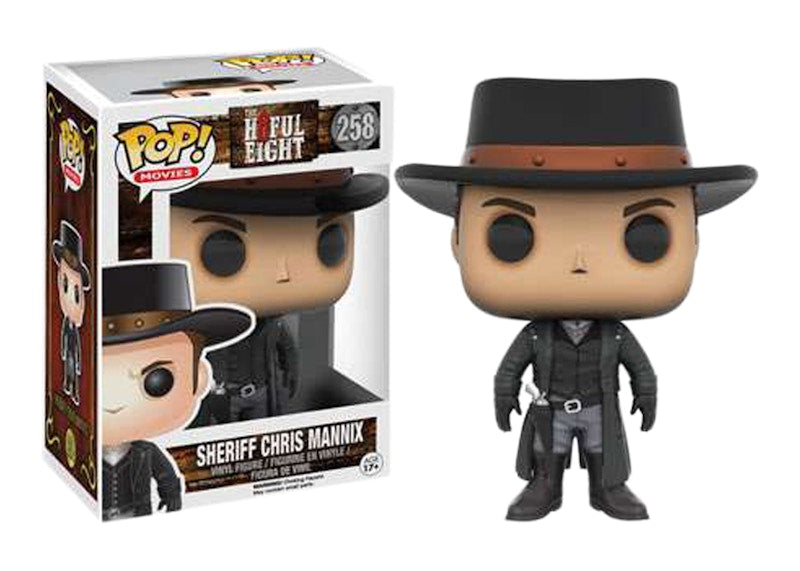 Funko Pop! Movies The Hateful Eight Sheriff Chris Mannix Figure #258
