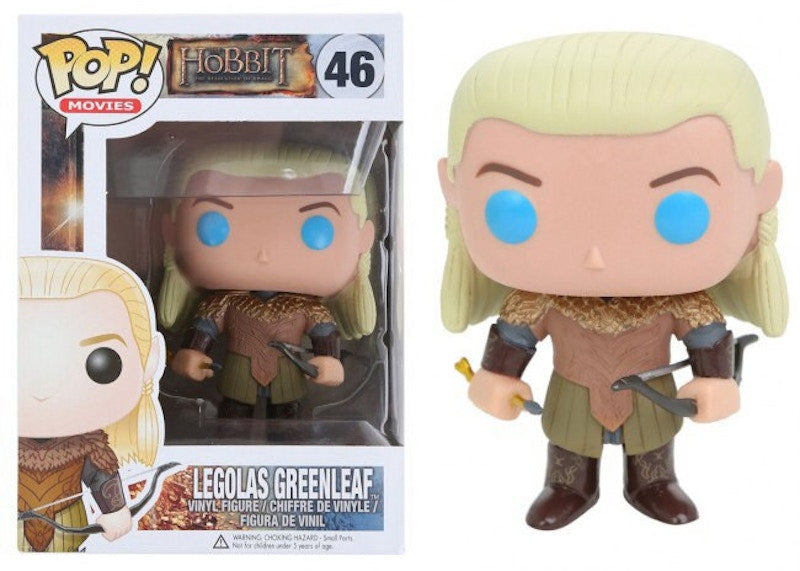Funko Pop! Movies The Hobbit Legolas Greenleaf (Blue Eyes) Hot Topic Exclusive Figure #46