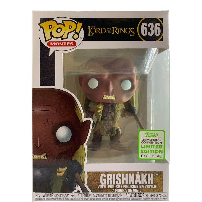 Funko Pop! Movies The Lord of the Rings Grishnakh Sping Convention Figure #636