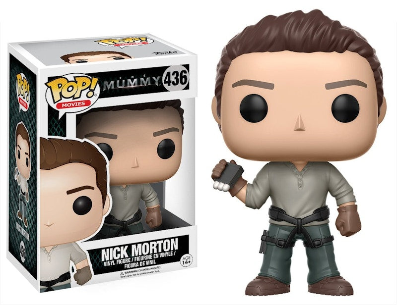 Funko Pop! Movies The Mummy Nick Morton Figure #436