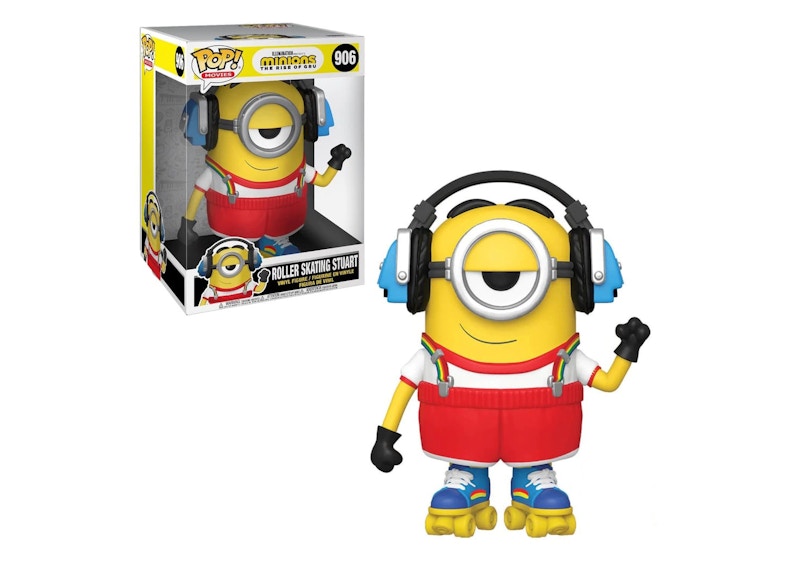 Funko Pop! Movies The Rise of Gru Roller Skating Stuart 10 Inch Figure #906