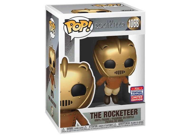 Funko Pop! Movies The Rocketeer 2021 Summer Virtual Funkon Exclusive Figure #1068