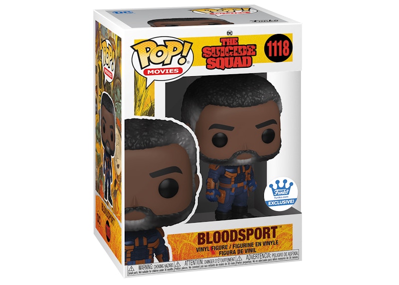 Funko Pop! Movies The Suicide Squad Bloodsport Funko Exclusive Figure #1118
