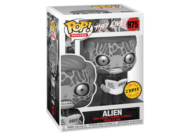 Funko Pop! Movies They Live Alien Chase Exclusive Figure #975