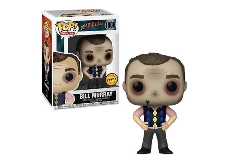 Funko Pop! Movies Zombieland Bill Murray Short Hair (Chase) Figure #1000