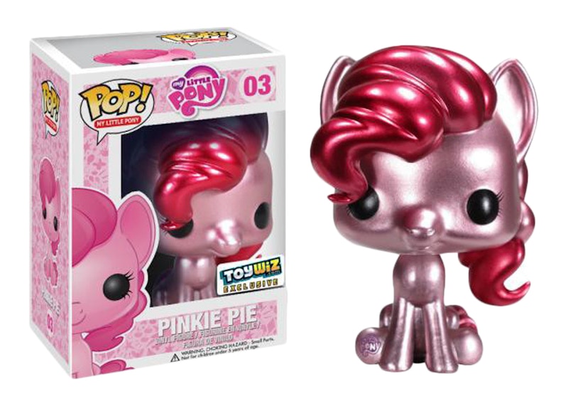 Funko Pop! My Little Pony Pinkie Pie (Metallic) ToyWiz Exclusive Figure #03