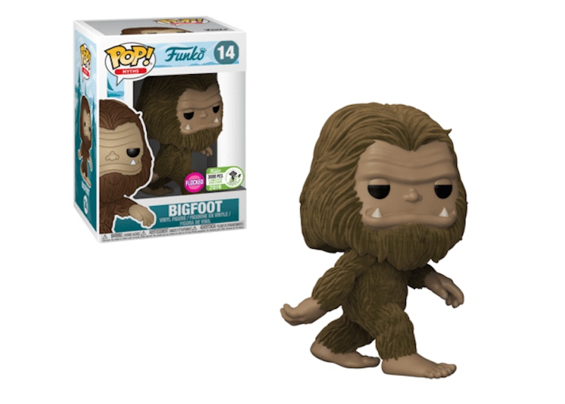 Funko Pop! Myths Bigfoot (Flocked) Emerald City ComicCon Exclusive Figure #14