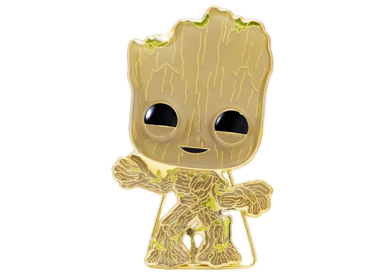 Funko Pop! Pin Marvel Guardians of the Galaxy Groot 2022 Walmart Earth Day Exclusive SE