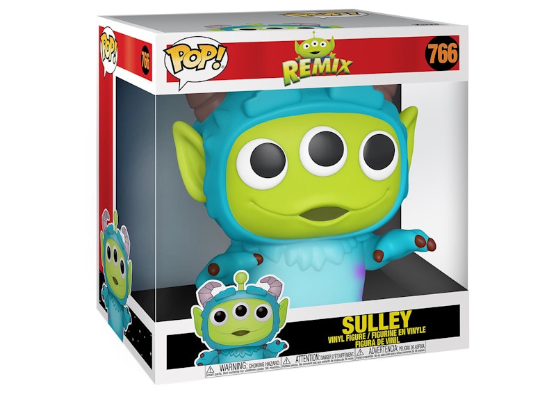 Funko Pop! Pixar 25th Anniversary Alien Remix Sulley 10 Inch Figure #766