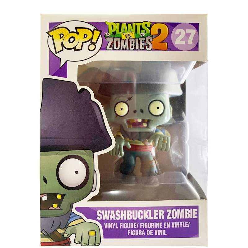 Funko Pop! Plants vs Zombies 2 Swashbuckler Zombie Figure #27