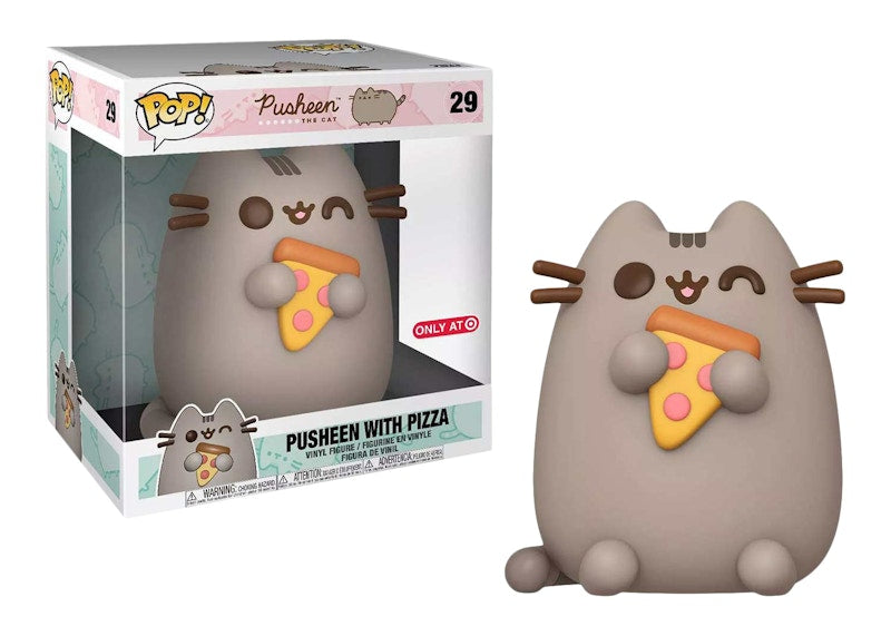Funko Pop! Pusheen the Cat Pusheen with Pizza 10 Inch Target Exclusive Figure #29