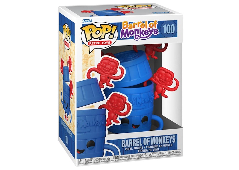 Funko Pop! Retro Toys Barrel Of Monkeys Figure #100