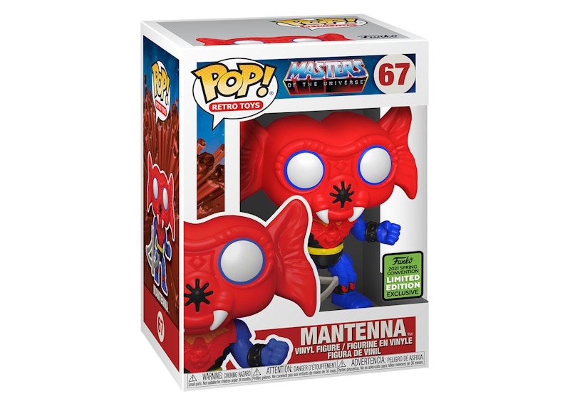 Funko Pop! Retro Toys Masters of the Universe Mantenna 2021 Spring Convention Exclusive Figure #67