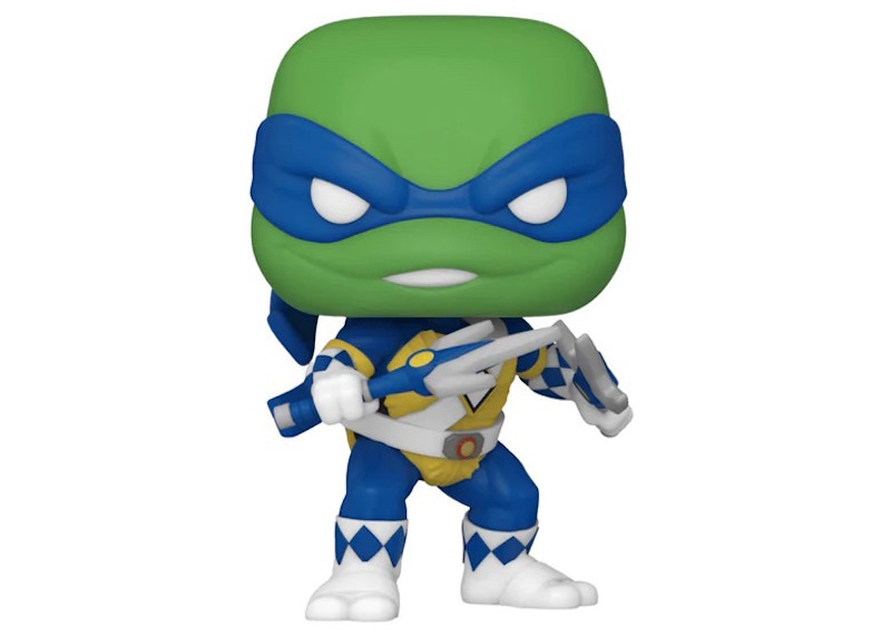 Funko Pop! Retro Toys Power Rangers x Teenage Mutant Ninja Turtles Leonardo Toy Tokyo 2022 SDCC Exclusive Figure #104