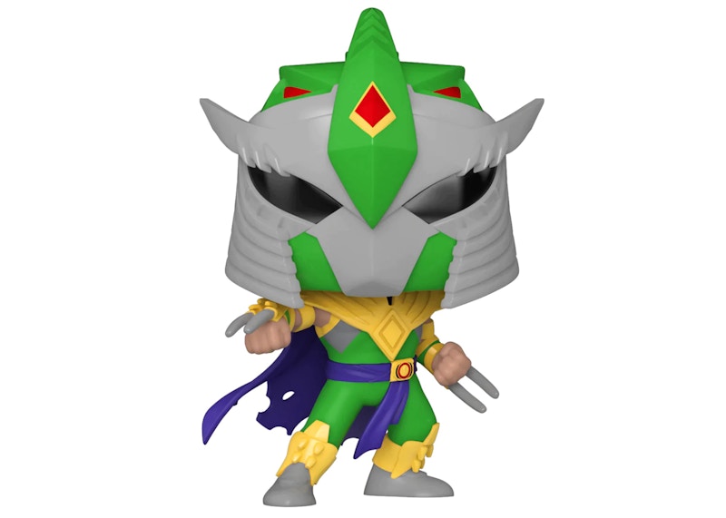 Funko Pop! Retro Toys Power Rangers x Teenage Mutant Ninja Turtles Shredder 2022 Funkon HQ 5 Year Anniversary Exclusive Figure #110