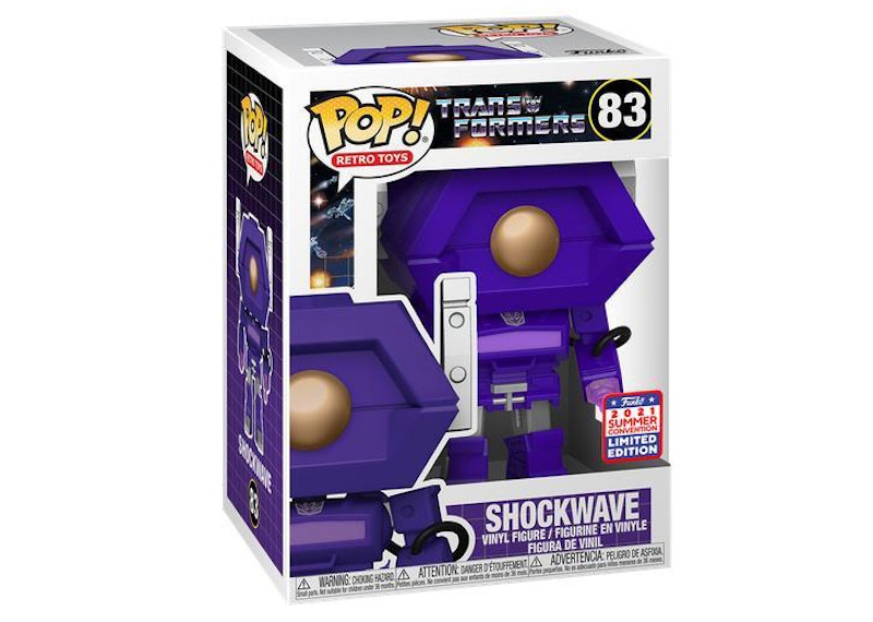 Funko Pop! Retro Toys Transformers Shockwave 2021 Summer Convention Exclusive Figure #83