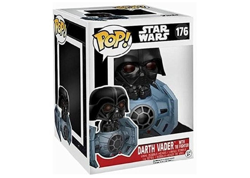 Funko Pop! Ride Star Wars Darth Vader in Tie Fighter Exclusive Figure #176