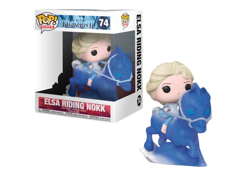 Funko Pop! Rides Disney Frozen II Elsa Riding Nokk Figure #74