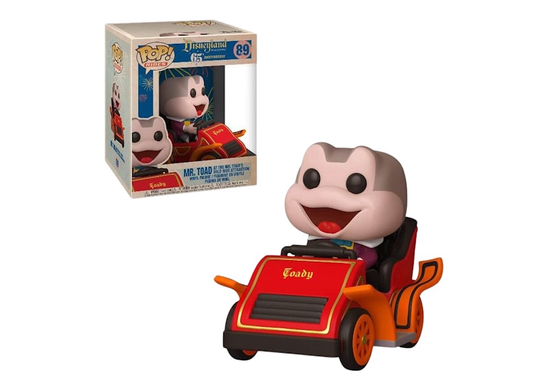 Funko Pop! Rides Disneyland Resort 65th Anniversary Mr. Toad At The Mr. Toad's Wild Ride Attraction Figure #89