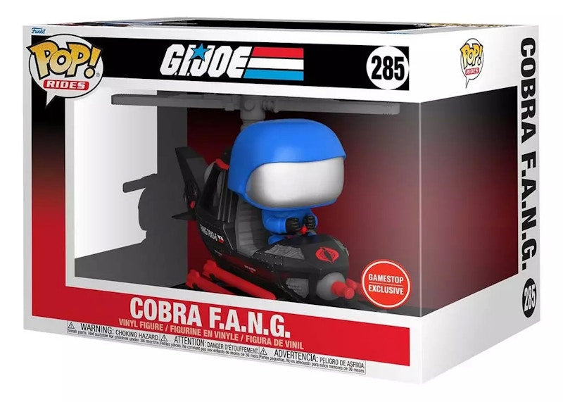 Funko Pop! Rides G.I. Joe Cobra F.A.N.G. GameStop Exclusive Figure #285