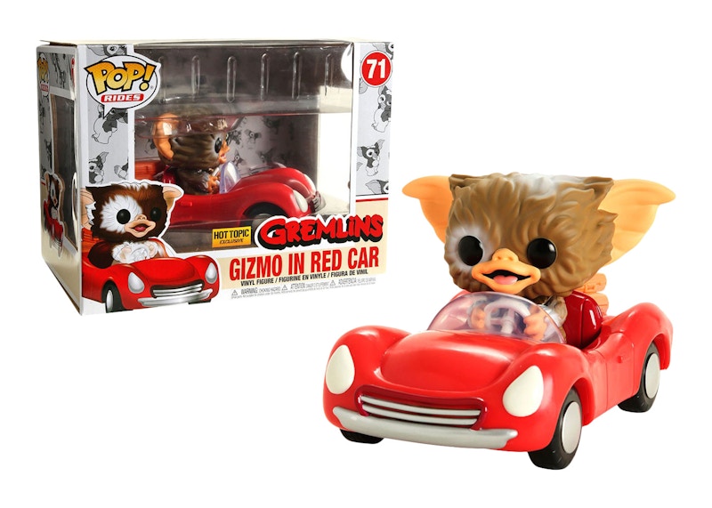 Funko Pop! Rides Gremlins Gizmo in Red Car Hot Topic Exclusive Figure #71
