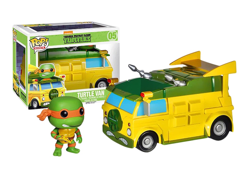 Funko Pop! Rides Teenage Mutant Ninja Turtles Turtle Van Figure #05
