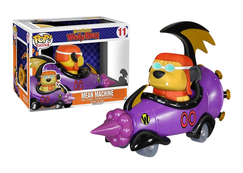 Funko Pop! Rides Wacky Racers Mean Machine with Muttley Figure #11