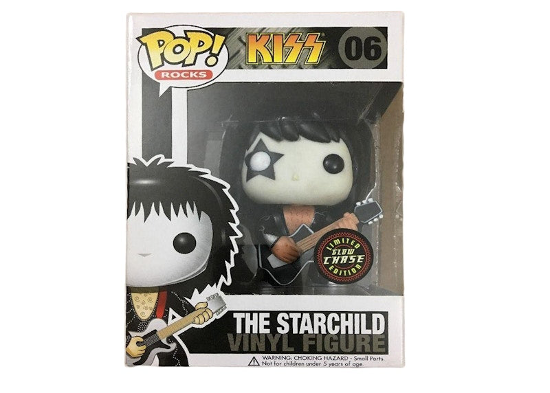 Funko Pop! Rock KISS The Starchild (Glow) Chase Figure #06