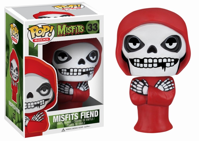Funko Pop! Rock Misfits Misfits Fiend Figure #33