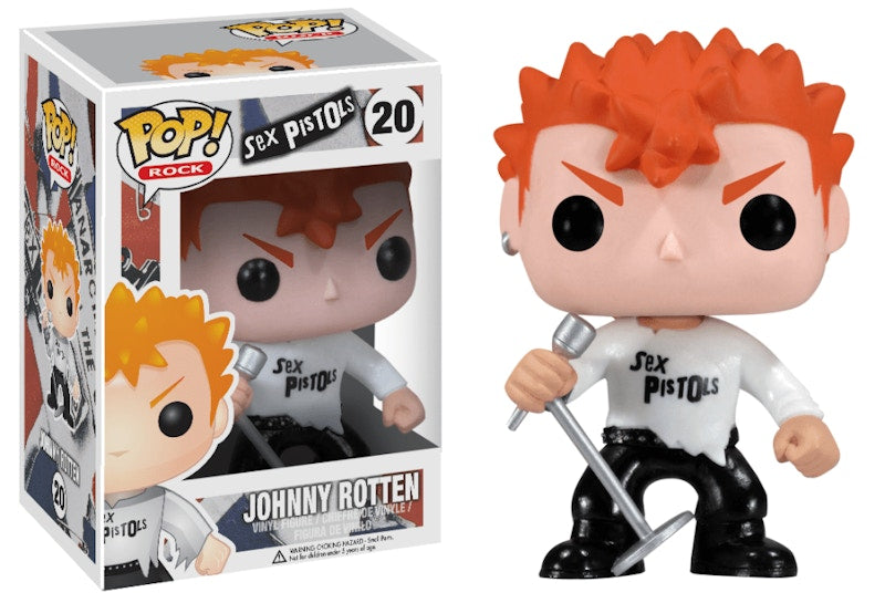 Funko Pop! Rock Sex Pistols Johnny Rotten Figure #20