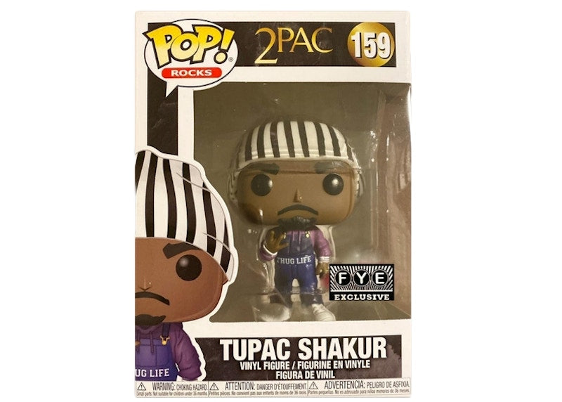 Funko Pop! Rocks 2Pac Tupac Shakur FYE Exclusive Figure #159