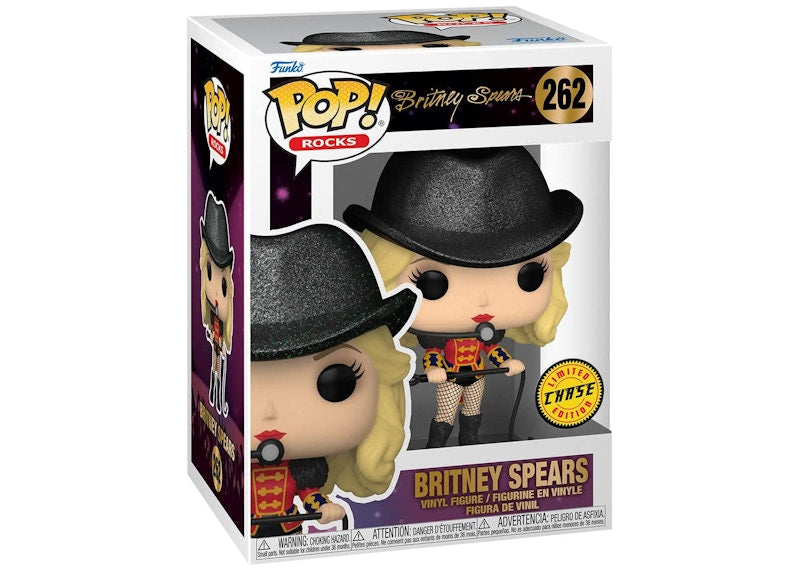 Funko Pop! Rocks Britney Spears (Circus Outfit) Chase Exclusive Figure #262