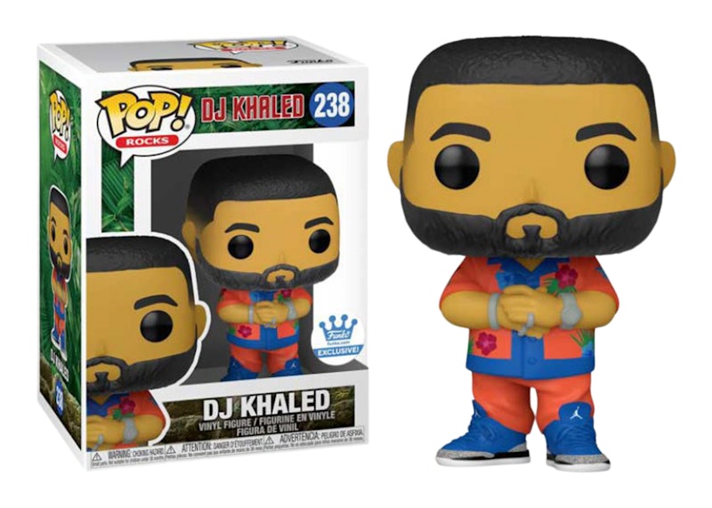 Funko Pop! Rocks DJ Khaled Hawaiian Shirt Funko Shop Exclusive Figure #238