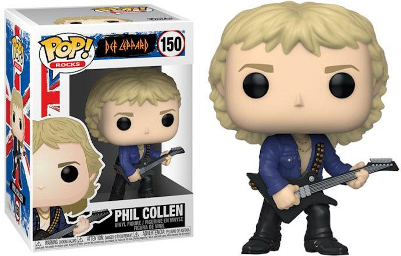 Funko Pop! Rocks Def Leppard Phil Collen Figure #150