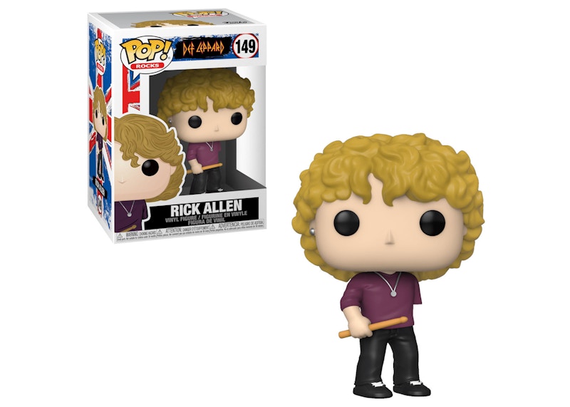 Funko Pop! Rocks Def Leppard Rick Allen Figure #149