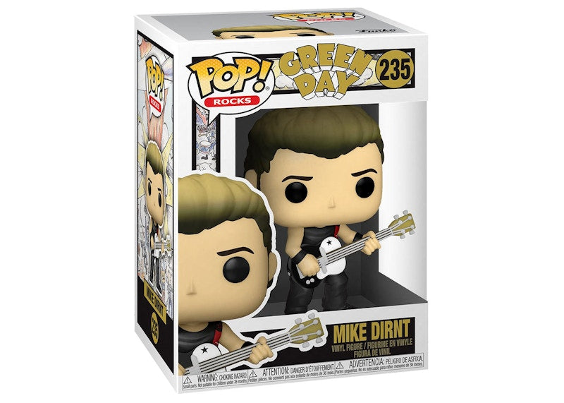 Funko Pop! Rocks Green Day Mike Dirnt Figure #235