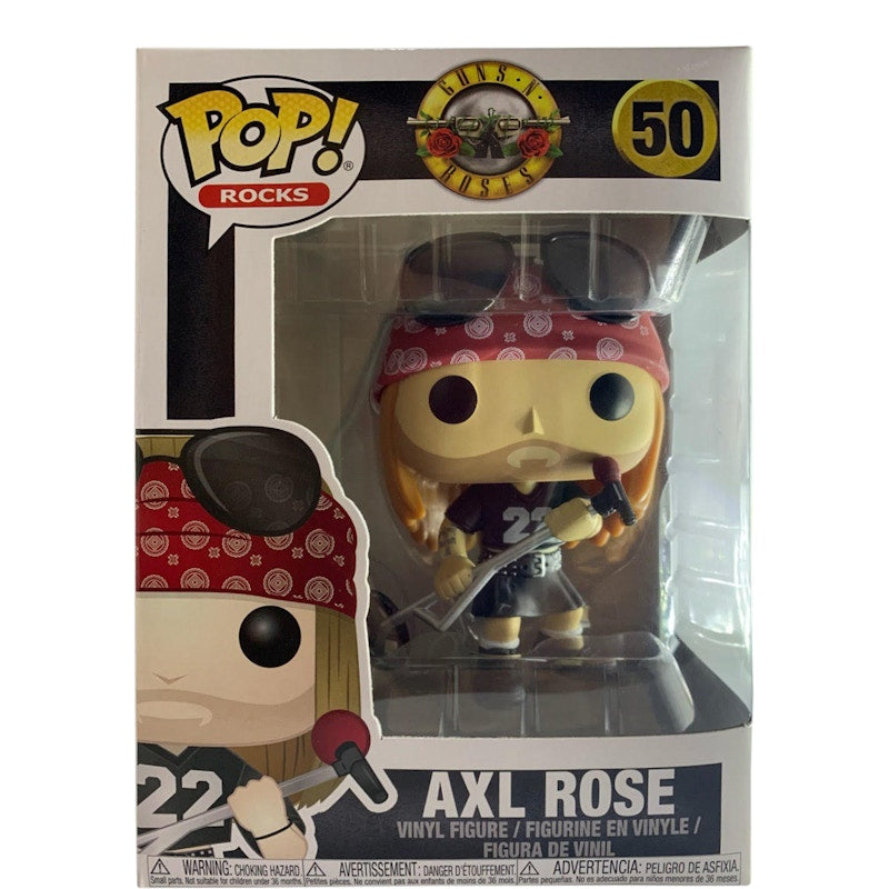 Funko Pop! Rocks Guns N Roses Axl Rose Figure #50