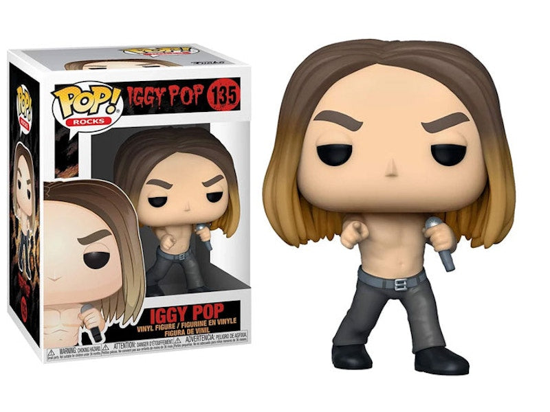 Funko Pop! Rocks Iggy Pop Figure #135