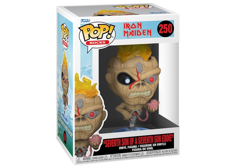 Funko Pop! Rocks Iron Maiden (Seventh Son Of A Seventh Son Eddie) Figure #250