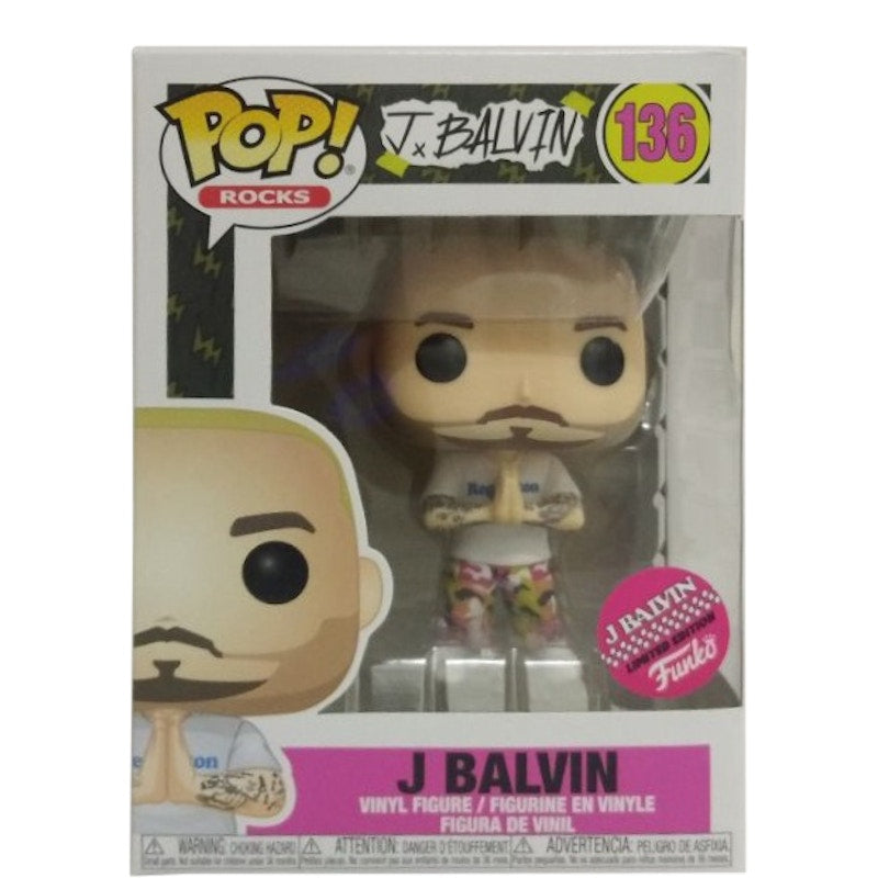 Funko Pop! Rocks J Balvin Limited Edition Figure #136