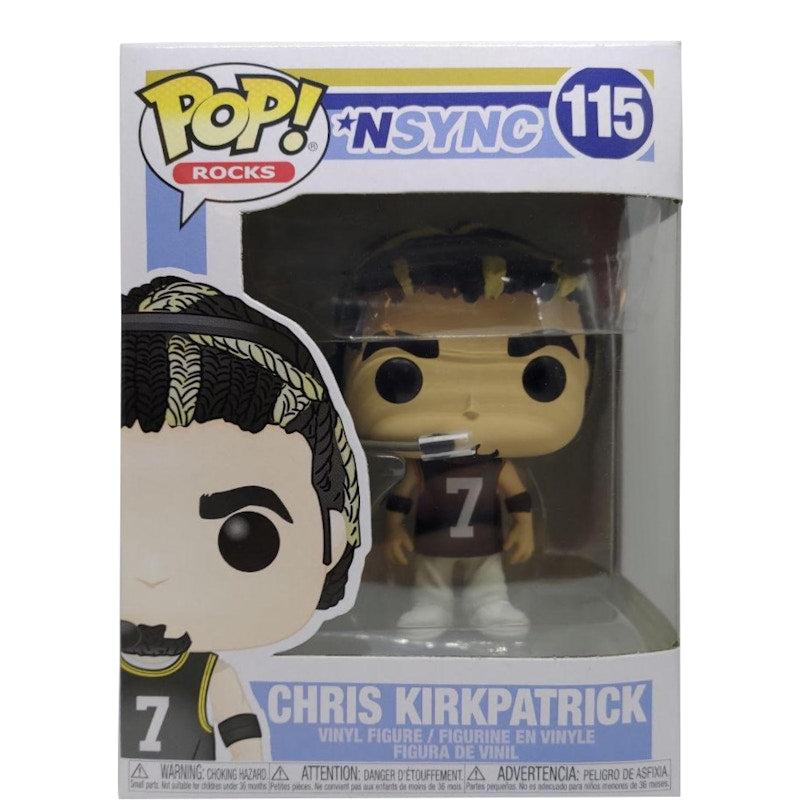 Funko Pop! Rocks Nsync Chris Kirkpatrick Figure #115