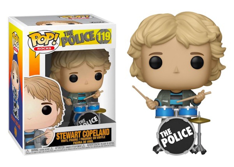Funko Pop! Rocks The Police Stewart Copeland Figure #119