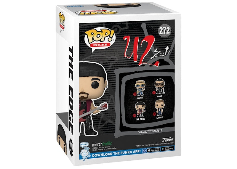 Funko Pop! Rocks U2 Zoo TV The Edge Figure #272