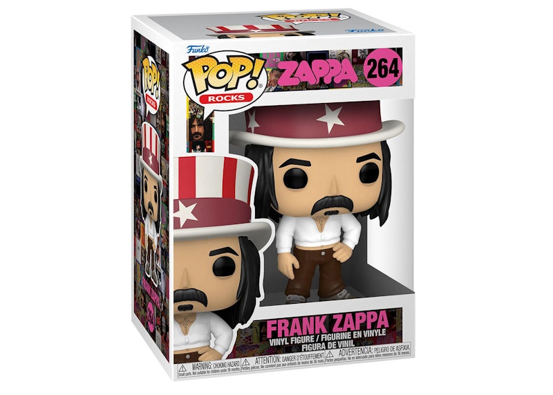 Funko Pop! Rocks ZAPPA Frank Zappa Figure #264