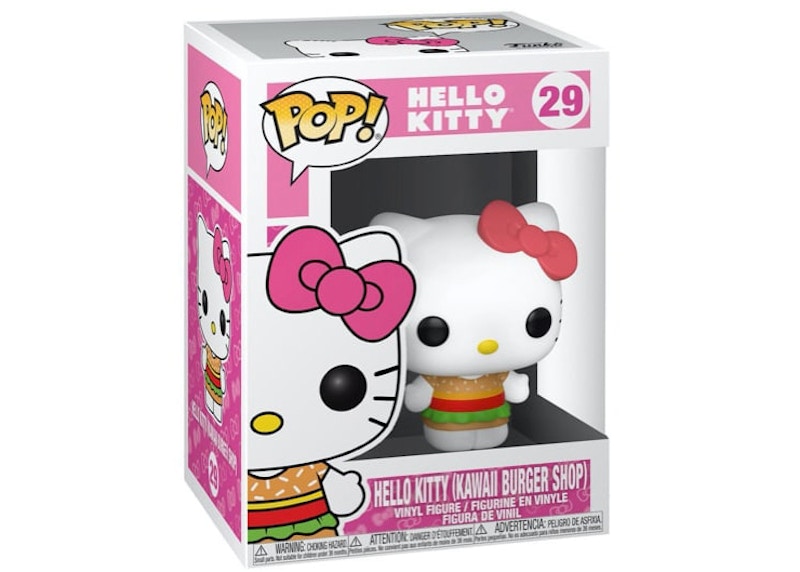 Funko Pop! Sanrio Hello Kitty Hello Kitty Kawaii Burger Shop Figure #29