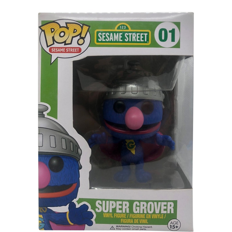 Funko Pop! Sesame Street Super Grover Figure #01